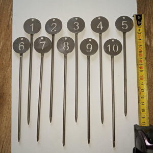 Pinchos numerados (1-10)